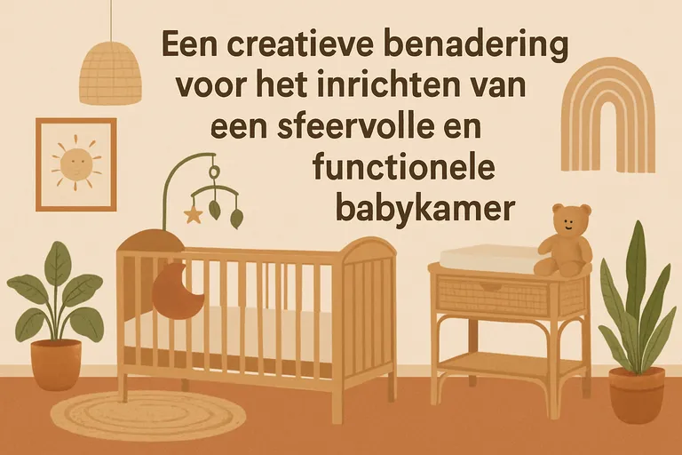 Een creatieve benadering voor het inrichten van een sfeervolle en functionele babykamer
